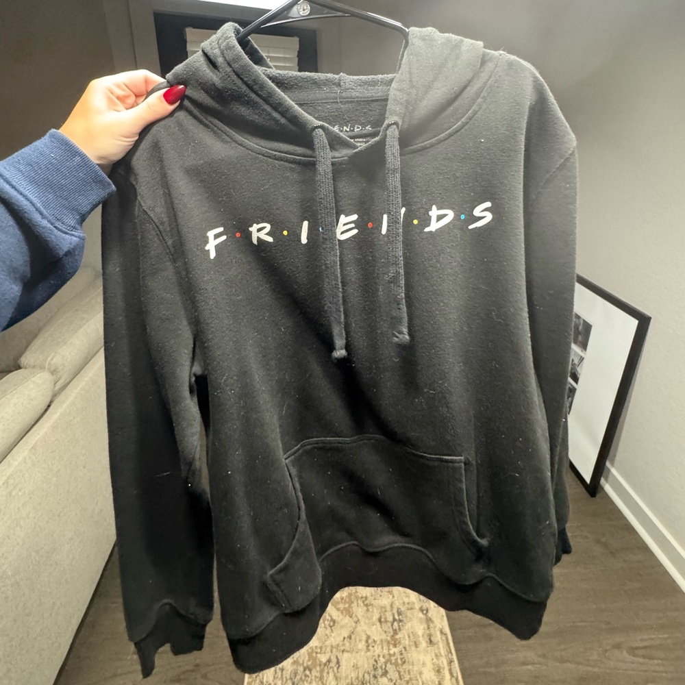 Black FRIENDS Hoodie